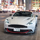 The old school gas guzzling Vanquish in Tokyo’s ‘Electric Town’
